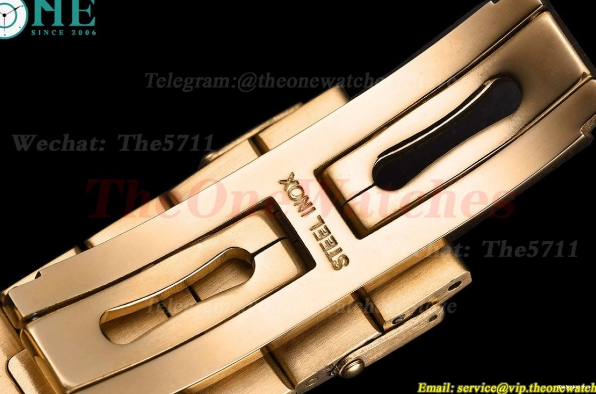 Rose GDF 40mm YG YG Dial MY8215 Nautilus Gold 0312